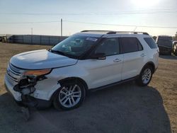 Ford Explorer salvage cars for sale: 2015 Ford Explorer XLT