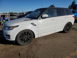 2017 Land Rover Range Rover Sport HSE en venta en Woodhaven, MI