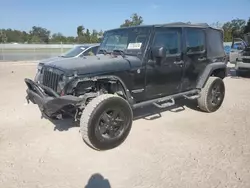 Jeep salvage cars for sale: 2010 Jeep Wrangler Unlimited Sport