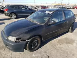 Salvage cars for sale at auction: 1992 Honda Civic DX