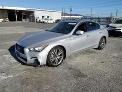 2018 Infiniti Q50 Luxe en venta en Sun Valley, CA