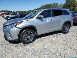 2019 Toyota Highlander Limited en venta en Tifton, GA