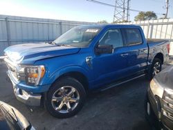 Salvage cars for sale at Dyer, IN auction: 2021 Ford F150 Supercrew