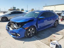 Salvage cars for sale at Haslet, TX auction: 2019 Honda Civic LX