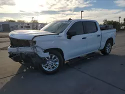 Chevrolet Silverado c1500 Custom salvage cars for sale: 2021 Chevrolet Silverado C1500 Custom