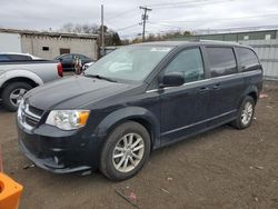 Salvage cars for sale at New Britain, CT auction: 2018 Dodge Grand Caravan SXT