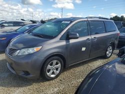 Toyota salvage cars for sale: 2017 Toyota Sienna LE