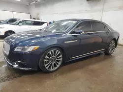 2017 Lincoln Continental Reserve en venta en Davison, MI