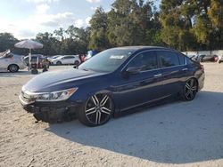 Salvage cars for sale at Ocala, FL auction: 2016 Honda Accord Sport