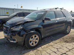 Salvage cars for sale at Dyer, IN auction: 2015 GMC Acadia SLE