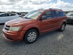 Salvage cars for sale from Copart Riverview, FL: 2014 Dodge Journey SE