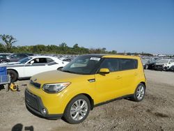 Salvage cars for sale at Des Moines, IA auction: 2015 KIA Soul +