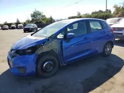 Honda fit salvage cars for sale: 2015 Honda FIT LX