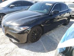 Salvage cars for sale at Las Vegas, NV auction: 2021 Alfa Romeo Giulia Sport