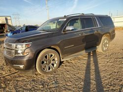 Salvage cars for sale from Copart Bismarck, ND: 2015 Chevrolet Suburban K1500 LTZ