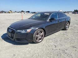 Salvage cars for sale at Antelope, CA auction: 2014 Audi A6 Premium Plus