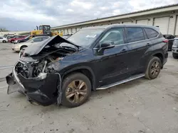 Toyota Highlander salvage cars for sale: 2022 Toyota Highlander Hybrid XLE