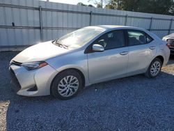 Salvage cars for sale at Gastonia, NC auction: 2017 Toyota Corolla L