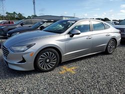 Flood-damaged cars for sale at auction: 2021 Hyundai Sonata Hybrid