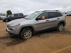 Salvage cars for sale at Longview, TX auction: 2016 Jeep Cherokee Sport