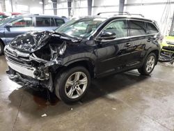 Toyota Vehiculos salvage en venta: 2016 Toyota Highlander Limited