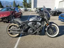 Salvage cars for sale from Copart Rancho Cucamonga, CA: 2021 Indian Motorcycle Co. Scout Bobber Twenty ABS