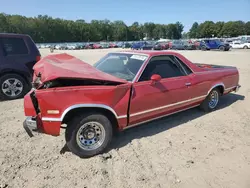 Chevrolet Vehiculos salvage en venta: 1984 Chevrolet EL Camino