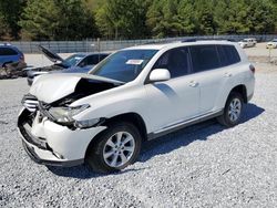 Toyota Highlander Vehiculos salvage en venta: 2012 Toyota Highlander Base