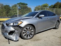 Salvage cars for sale at Waldorf, MD auction: 2020 Ford Fusion SE