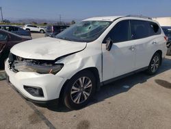 Salvage cars for sale at Van Nuys, CA auction: 2017 Nissan Pathfinder S