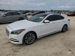 Flood-damaged cars for sale at auction: 2016 Hyundai Genesis 3.8L