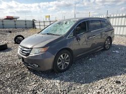 Salvage cars for sale at Cahokia Heights, IL auction: 2014 Honda Odyssey Touring