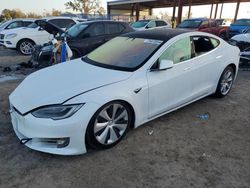 Salvage cars for sale at Riverview, FL auction: 2021 Tesla Model S