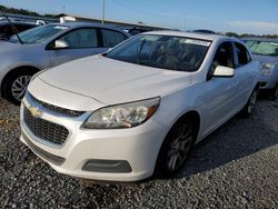 Salvage cars for sale at Riverview, FL auction: 2015 Chevrolet Malibu 1LT