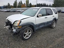 Honda salvage cars for sale: 2002 Honda CR-V EX