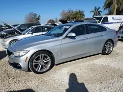 Salvage cars for sale at Arcadia, FL auction: 2017 BMW 430I Gran Coupe