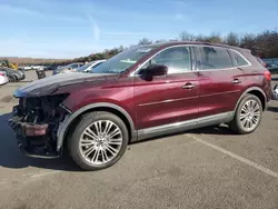 Lincoln Vehiculos salvage en venta: 2018 Lincoln MKX Reserve