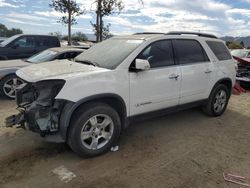 Salvage cars for sale at San Martin, CA auction: 2008 GMC Acadia SLT-1