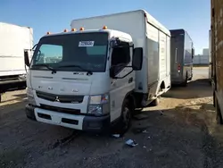 Salvage trucks for sale at Sacramento, CA auction: 2015 Mitsubishi Fuso America INC FE FEC72S