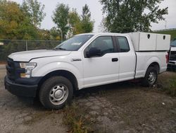 Salvage trucks for sale at Dyer, IN auction: 2017 Ford F150 Super Cab