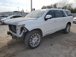 Cadillac salvage cars for sale: 2021 Cadillac Escalade ESV Premium Luxury