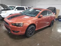 Salvage cars for sale at Elgin, IL auction: 2009 Mitsubishi Lancer GTS