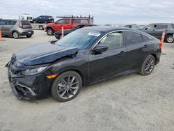 Salvage cars for sale at Antelope, CA auction: 2019 Honda Civic EX