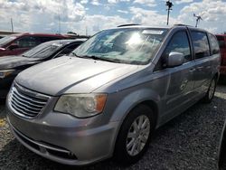 Salvage cars for sale at Riverview, FL auction: 2013 Chrysler Town & Country Touring