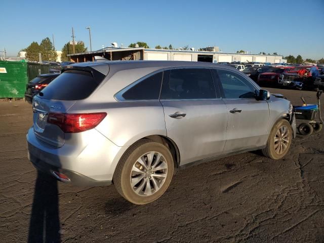 2016 Acura MDX Technology