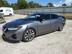 Vehiculos salvage en venta de Copart Fort Pierce, FL: 2019 Nissan Maxima S