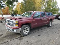 Salvage cars for sale at Portland, OR auction: 2014 Chevrolet Silverado K1500 LT