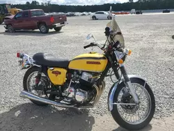 Salvage motorcycles for sale at Lumberton, NC auction: 1973 Honda CB750