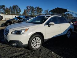 Subaru salvage cars for sale: 2017 Subaru Outback 2.5I Premium