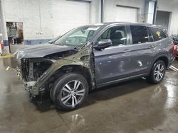 Salvage cars for sale at Ham Lake, MN auction: 2017 Honda Pilot EXL